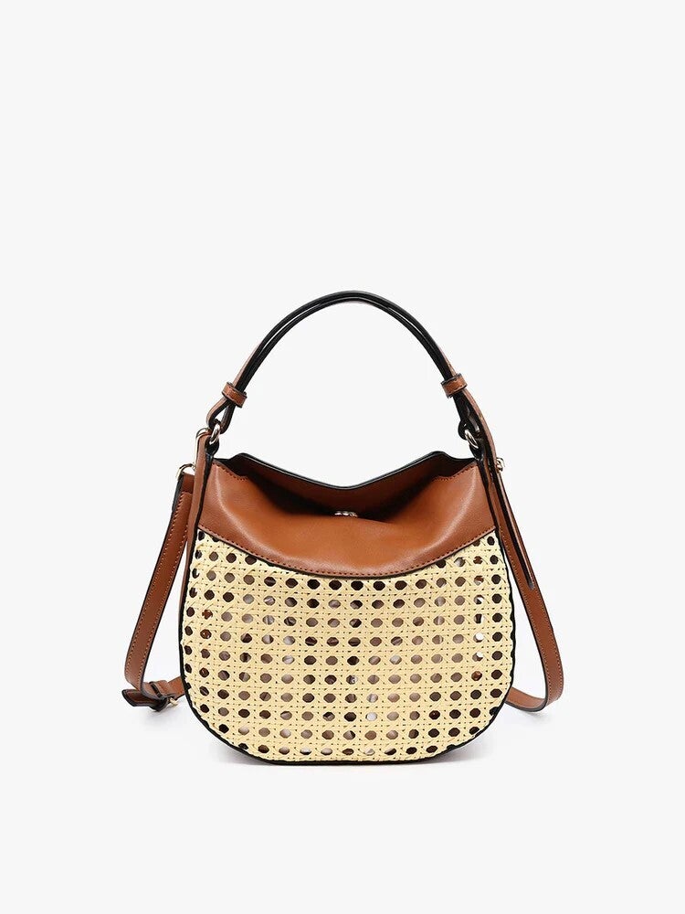 Miller rattan crossbody outlet